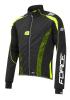 Force Softshell Fahrradjacke X72 PRO, schwarz/gelb, Gr. XL