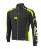 Force Softshell Fahrradjacke X72 PRO, schwarz/gelb, Gr. S